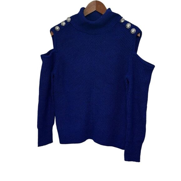 INC International Concepts Women’s Sweater sz S Cold Shoulder NEW # G830 - Picture 2 of 11